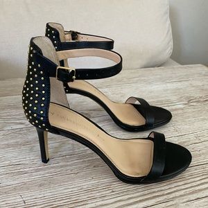 Banana Republic Jaylen Heel Black w/ Studs Sz 7